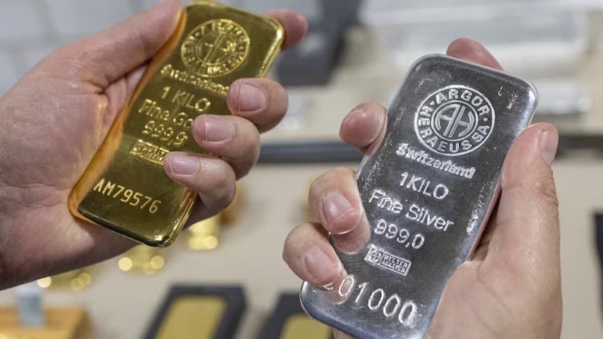 Gold-Silver Rate Fall: अचानक चांदी में बड़ी गिरावट, दो दिन में ₹6600 टूटी, सोना भी सस्ता