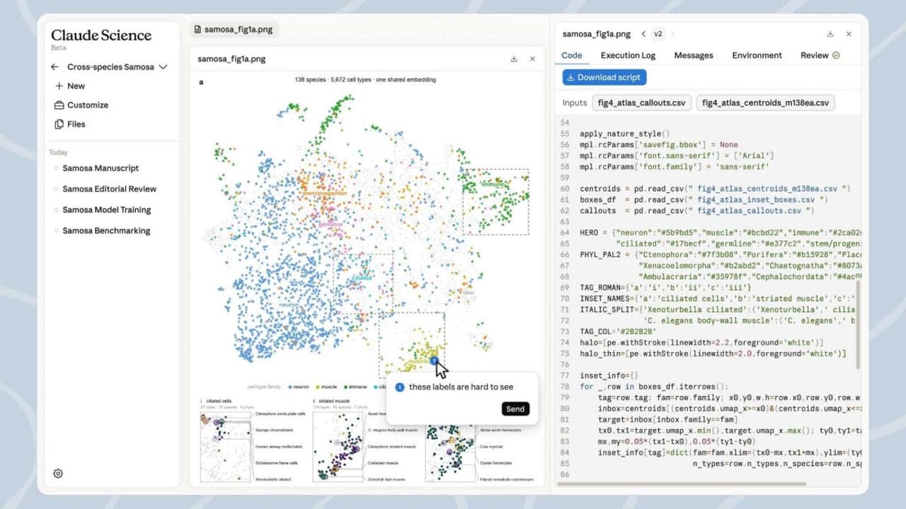 Anthropic launches Claude Science in public beta: a workbench for scientists