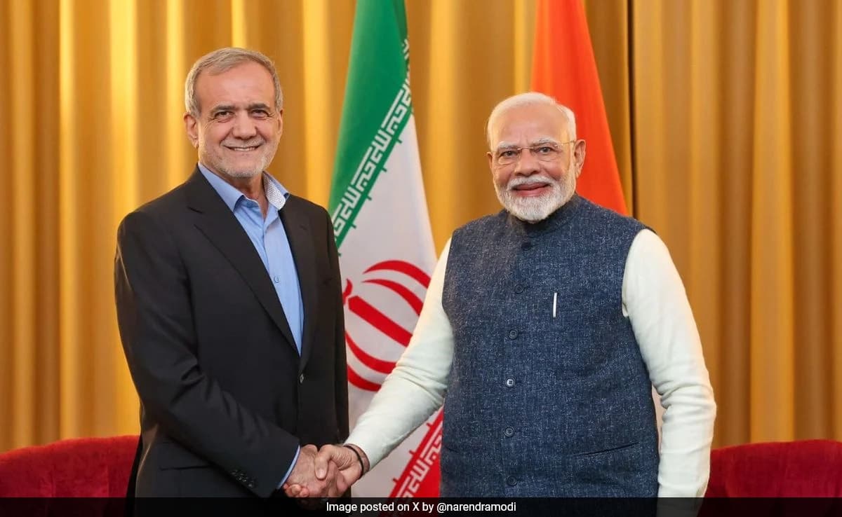 PM Modi Speaks To Iran President, Emphasises Freedom Of Navigation