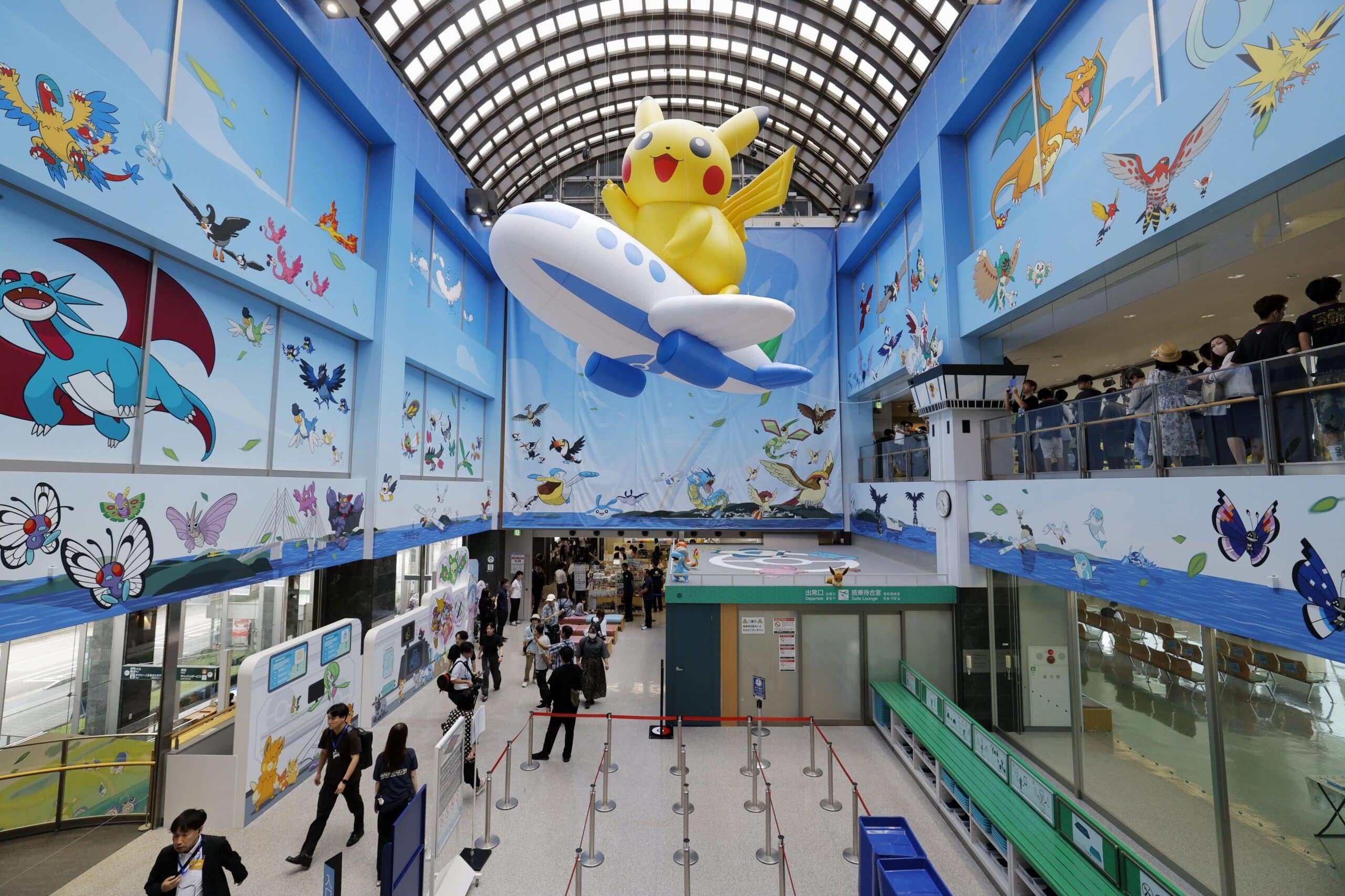 Ceremony held for Pokemon-themed airport in Japan quake-hit Noto
