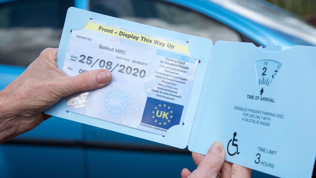 People with a Blue Badge can also apply for free travel boost