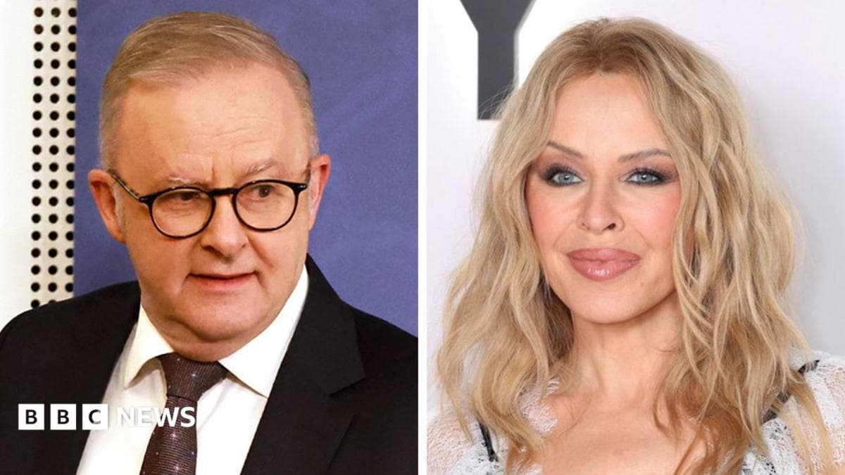 Australian PM apologises for 'inappropriate' comments about Kylie Minogue