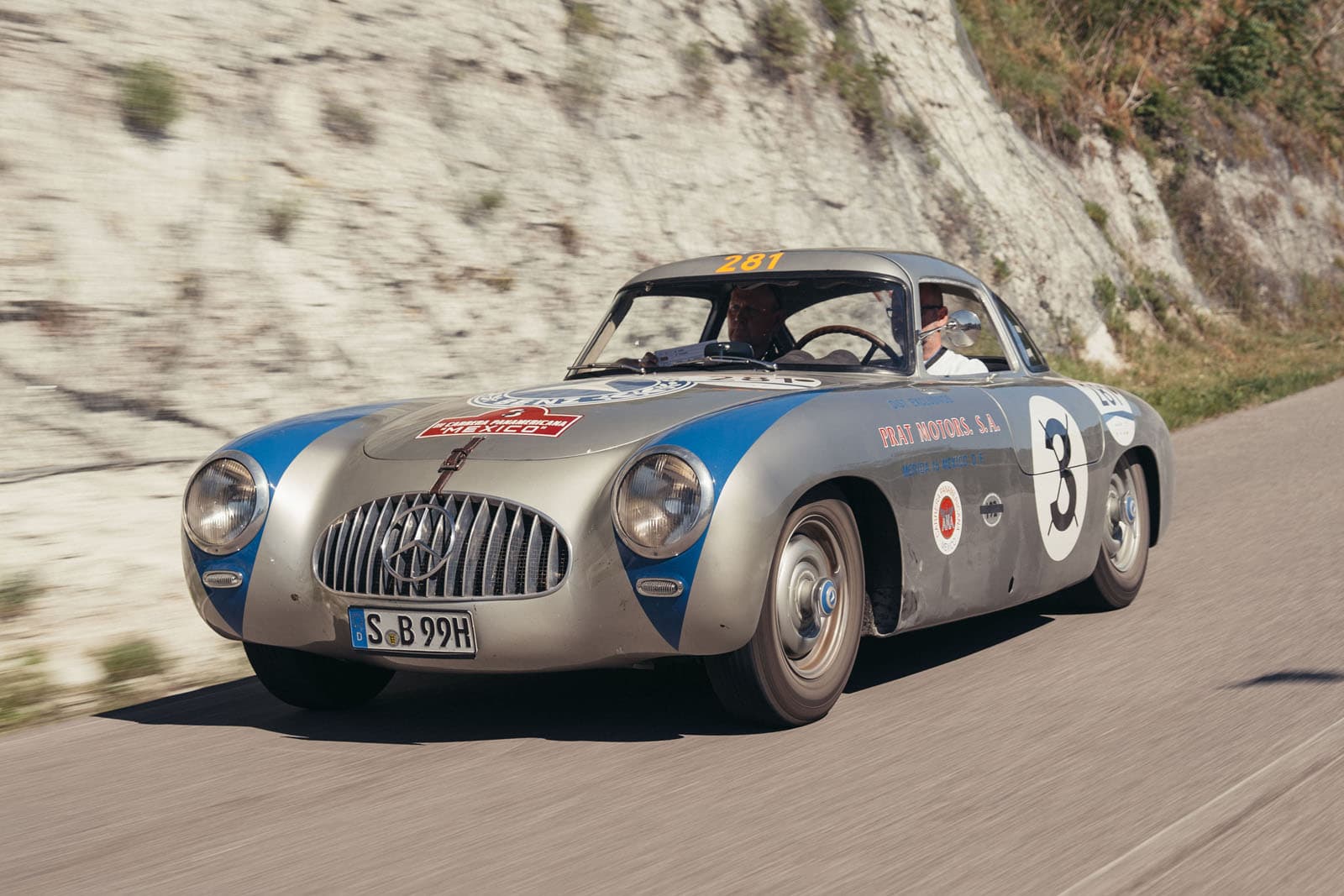 Driving a £21 million Gullwing in the world's wildest classic race