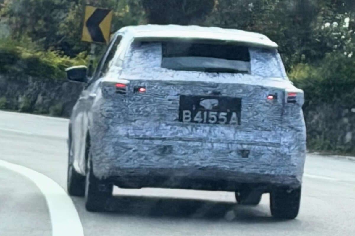 Proton Saga Cross spied again - AMA02 Perodua Ativa rival tested in Genting, shows lifted hatch look