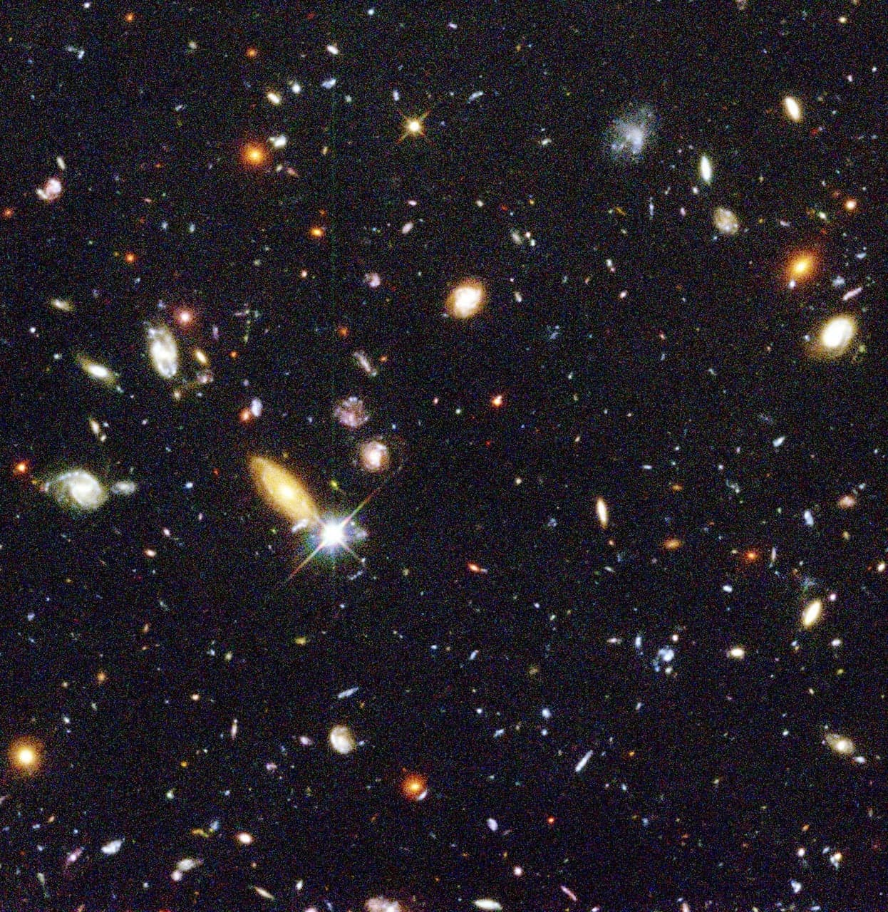 Two enormous structures — the Giant Arc and the Big Ring — appear in the same region of deep space at the same cosmic distance, a pairing so unexpected that Alexia Lopez, one of the astronomers who di