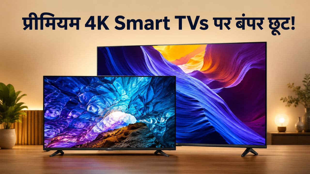 Amazon Prime Day 2026: अर्ली डील्स में Sony और Samsung के प्रीमियम 4K Smart TVs पर बंपर छूट!