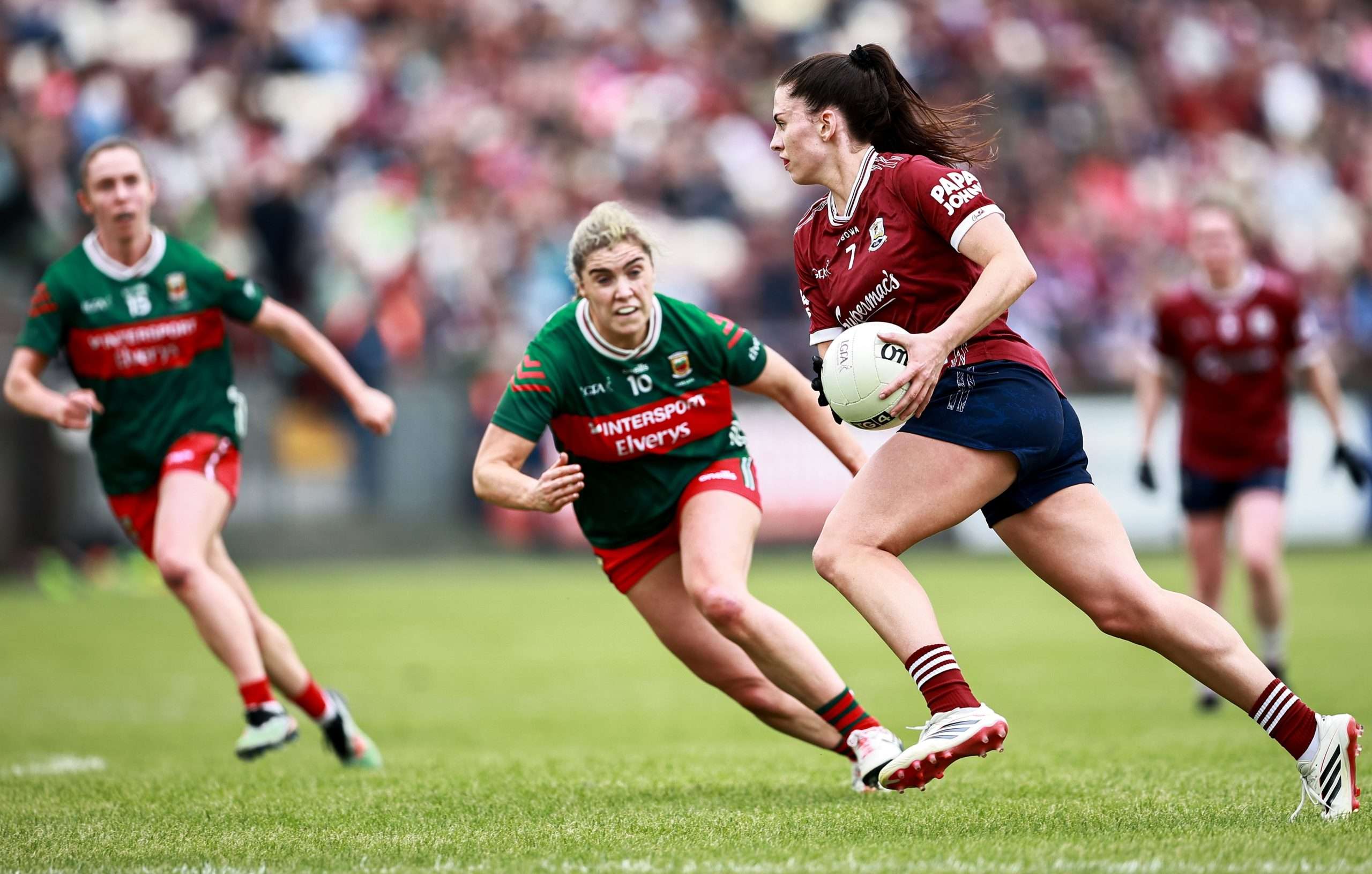 Tribeswomen take over after the break